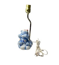 Vintage 1983 American Greetings Care Bears Sleepy Bedtime Lamp Blue Moon Star picture