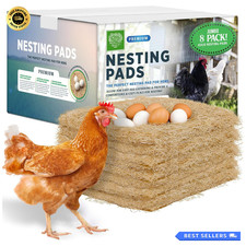 Small Pet Chicken Nesting Pads for Hens, 13x13 in, 8-Pack Bedding picture