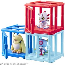 BANDAI Digimon Ghost Game The Digimon GAMMAMON ANGORAMON JELLYMON Figure Set New picture