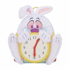 Loungefly Disney White Rabbit Clock Design Mini Backpack - White Red Yellow Blue picture