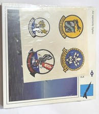 Vintage US Navy Squadron Stickers Lot HS-9 VF-21 VP-30 + Aichi E11A Laura... picture