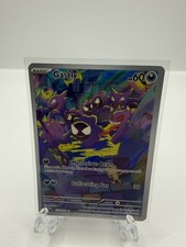 Pokémon TCG: Gastly 177/162 SV05 Temporal Forces IR Full Art Holo - Near Mint  picture