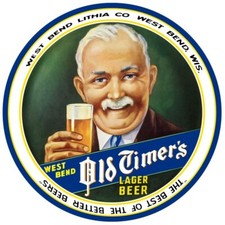 Old Timer's Beer of West End, Wisconsin NEW Sign 28