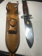 Vintage Garcia Jacques Survival Knife Brazil Hollow Handle with Sheath picture