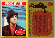1979 Topps Rocky II Movie Cards - Sylvester Stallone - Complete Your Set -U Pick picture