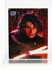 2026 Topps Chrome Star Wars Galaxy Kylo Ren Art of The Dark Side Atomic /150 picture