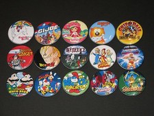 80's Cartoons Buttons/ Pins Set Of 15 picture