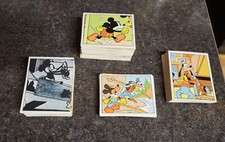 Scarce Huge Lot Of 238 1978 Mickey Story Disney Panini Stickers Still On Backing picture