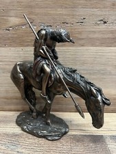 Native American End Of The Trail Heavy Resin Figurine 8
