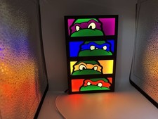 Teenage Mutant Ninja Turtles TMNT TV Display | 3D Printed  Decor USB Display picture
