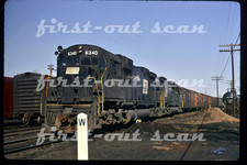 J Original Slide - Penn Central PC 6340 ALCO C-636 Action w/ Frt Wilkes-Barre 70 picture