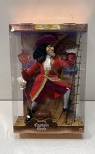 Mattel Disney Masters Of Malice Captain Hook Villains Doll 1999 New In Box picture