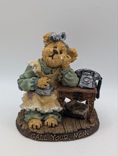 Boyds Bears Bearstone Momma Guiltrip Call Your Mom Figurine #227780 2001 Mother picture