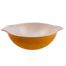 Pyrex Vintage 444 Sunflower Daisy 4 QT Ovenware Cinderella Nesting Mixing Bowl picture