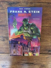 Frank N. Stein Private Eye Graphic Novel With HC; JJ picture