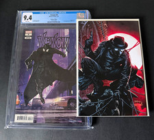 Spiderman NOIR NYCC Virgin Limited of 800 & VENOM #9 Virgin Variant CGC 9.4 picture