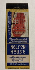 Matchbook Cover Vintage, Nelson House Hotel, Poughkeepsie New York picture