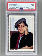 1980 Panini #103 Billy Joel The Rock & Pop Collection PSA 7 Pop 3 (Music) picture