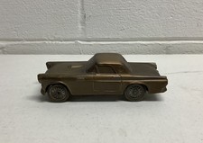 Banthrico Coin Bank 1955 Ford Thunderbird Coupe Coin Slot Vintage Retro 1974 picture