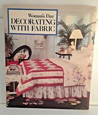 Woman's Day Decorating With Fabric Projects Sewing Hardcover Coffee Table Book picture
