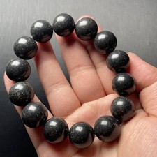 16mm WOW!RARE TOP Natural Mount Fuji Volcanic Rock Quartz Crystal Beads Bracelet picture