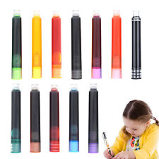 12PCS/SET Fountain Pen Ink Cartridges, Colorful Refills 2.6 mm Bore Diameter Pen picture