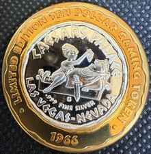 CAESARS PALACE HOTEL & CASINO RARE Limited Edition 999% .6 Oz Pure Silver Strke picture