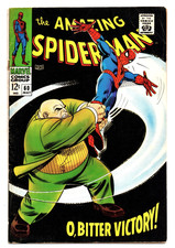 Vintage comic AMAZING SPIDER-MAN 60 Marvel 1968 Kingpin cover Romita art 6.5 picture