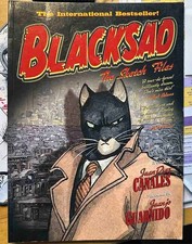 BLACKSAD: The Sketch Files Canales/Guarnido  2005 OOP & Rare picture