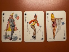 Vintage 1950s German Joker Schutzmarke Pin-up Darling Playing Cards Villiger picture