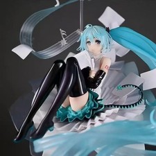 35CM Hatsune Miku Anime PVC Action Figure GK Beautiful Girl Collectible Statue picture