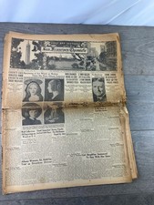 Vintage 1927 San Francisco Chronicle East Bay Section CA Newspaper Historic picture