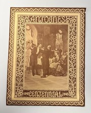 Antoine’s Restaurant Menu New Orleans LA 1840-1940 Centennial Personal Note* picture