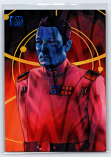 Grand Admiral Thrawn 2026 Topps Star Wars Galaxy Dark Side #12 Blue RayWave /175 picture