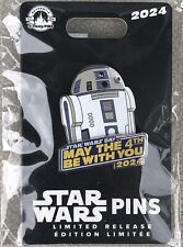 Disney Star Wars 2024 May the 4th Be with you R2D2 Pin - New picture