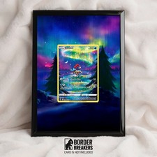 Keldeo GG07/GG70 Pokémon Extended Art Frame - Crown Zenith - 5x7 Frame picture