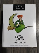2025 Hallmark Halloween  keepsake Ornament TONIGHT WE FLY Disney Hocus Pocus picture