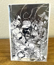 Spiderman and Wolverine #2 Kaare Andrews 1:25 B&W picture