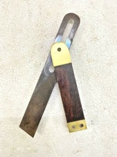 VINTAGE OLD RUSTIC HIBERNIA WM MARPLES & SONS SHEFFIELD SLIDING BEVEL HAND TOOL picture
