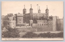 Vintage Tower of London Postcard by J.J. Samuel's, Early 1900s picture