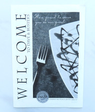 Dave & Busters Menu Vintage 2000 Milpitas California Restaurant Travel Dining picture