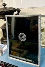 Vintage Elias Artmetal 5x7 Picture Frame #3141 Capstone– Fine Pewter & Silver picture