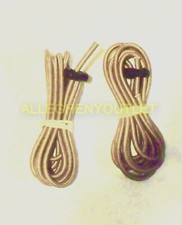 2 Pack - USMC ARMY Military 3/16 Coyote Brown 6' Bungee Cord & Black Barrel Lock picture
