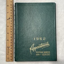 Antique NEW 1962 Day Planner Calendar Good Again 2029 old stamps 1970 STARCRAFT picture
