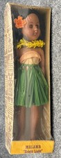 Malama Hawaiian Hula Doll 11.5