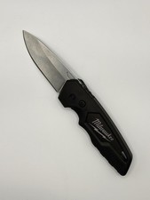 Milwaukee FASTBACK 48-22-1520 Custom Black Dyed Folding Knife EDC picture