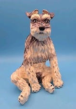 Keren Kopal Large White & Black Dog Trinket Box DX1415 Austrian Crystals 2018 picture