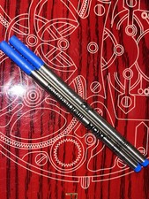 Montblanc Rollerball 2 x Pen Refill Medium Royal Blue 124504, 710. picture