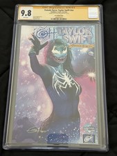 FEMALE FORCE: TAYLOR SWIFT (VENOMIZED) #NN CGC SS 9.8 SIGNED/REMARKED GREG HORN picture
