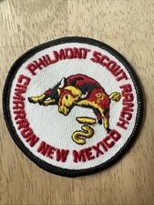 Vtg BSA Philmont Scout Ranch Jacket Patch Cimarron New Mexico picture